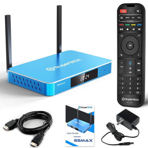 2025 New Version S6 MAX TV Box with Voice Control(4GRAM and 64GROM)