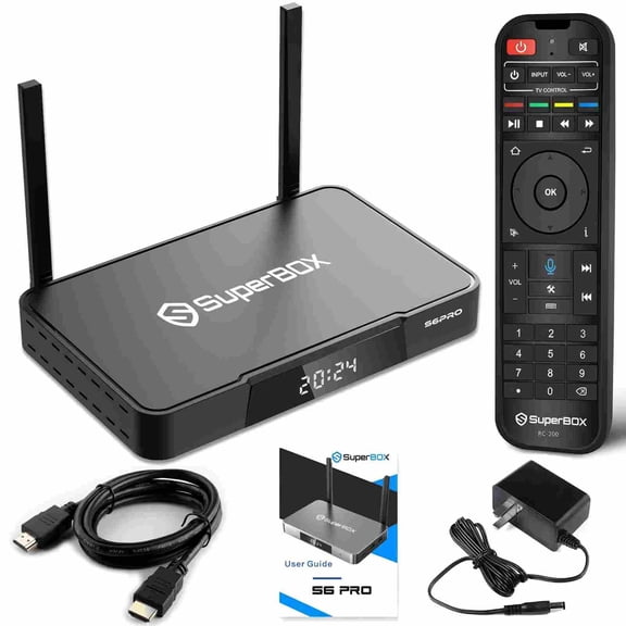 2025 New Version S6 Pro TV Box with Voice Control(4GRAM and 32GROM)