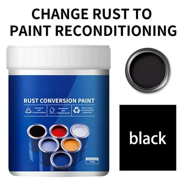 2025 New Weather Proof Rust Converter Paint For Metal Water-based Reduce-rust Paint Metal Paint Rust-free Rust-conversion Paint Color Steel Tile Renovations 300g