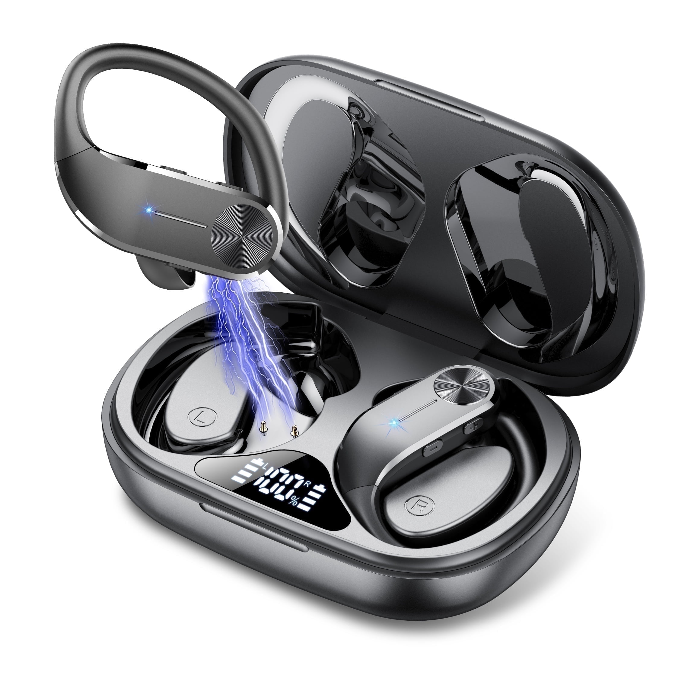 Wireless Headphones, Bluetooth 5.4, HiFi Stereo, 42 Hours