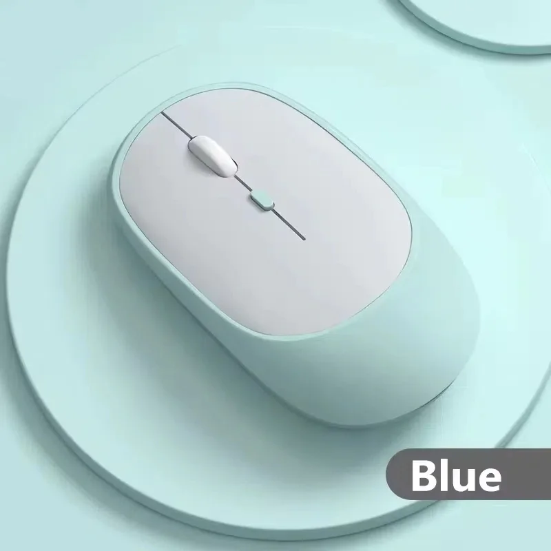2025 New Wireless Mouse Bluetooth USB Silent Mice Adjustable DPI Ergonomic Design Rechargeable Gaming Mouse For Xiaomi Tablet
