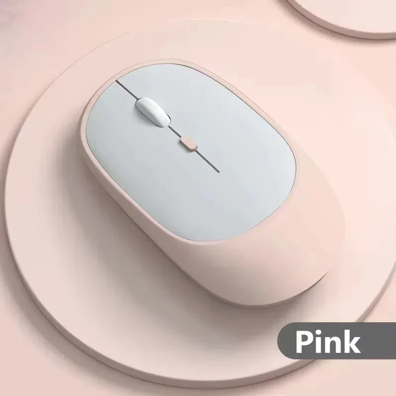 2025 New Wireless Mouse Bluetooth USB Silent Mice Adjustable DPI Ergonomic Design Rechargeable Gaming Mouse For Xiaomi Tablet