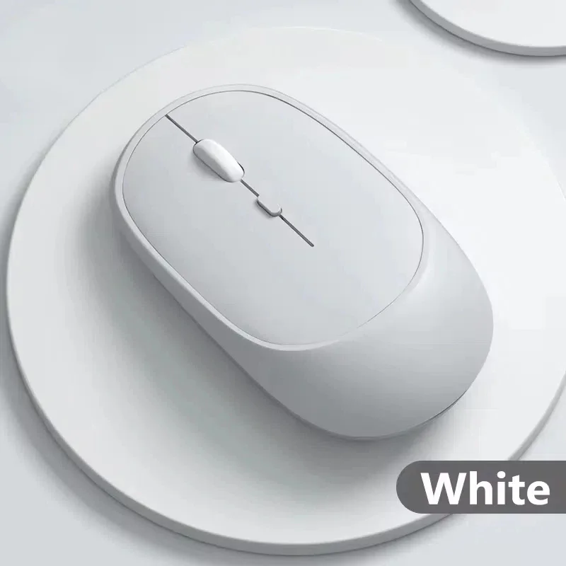 2025 New Wireless Mouse Bluetooth USB Silent Mice Adjustable DPI Ergonomic Design Rechargeable Gaming Mouse For Xiaomi Tablet