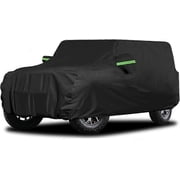 2025 New Wrangler 4-Door Waterproof Car Cover - 6-Layer All-Weather Protection, Compatible with Jeep