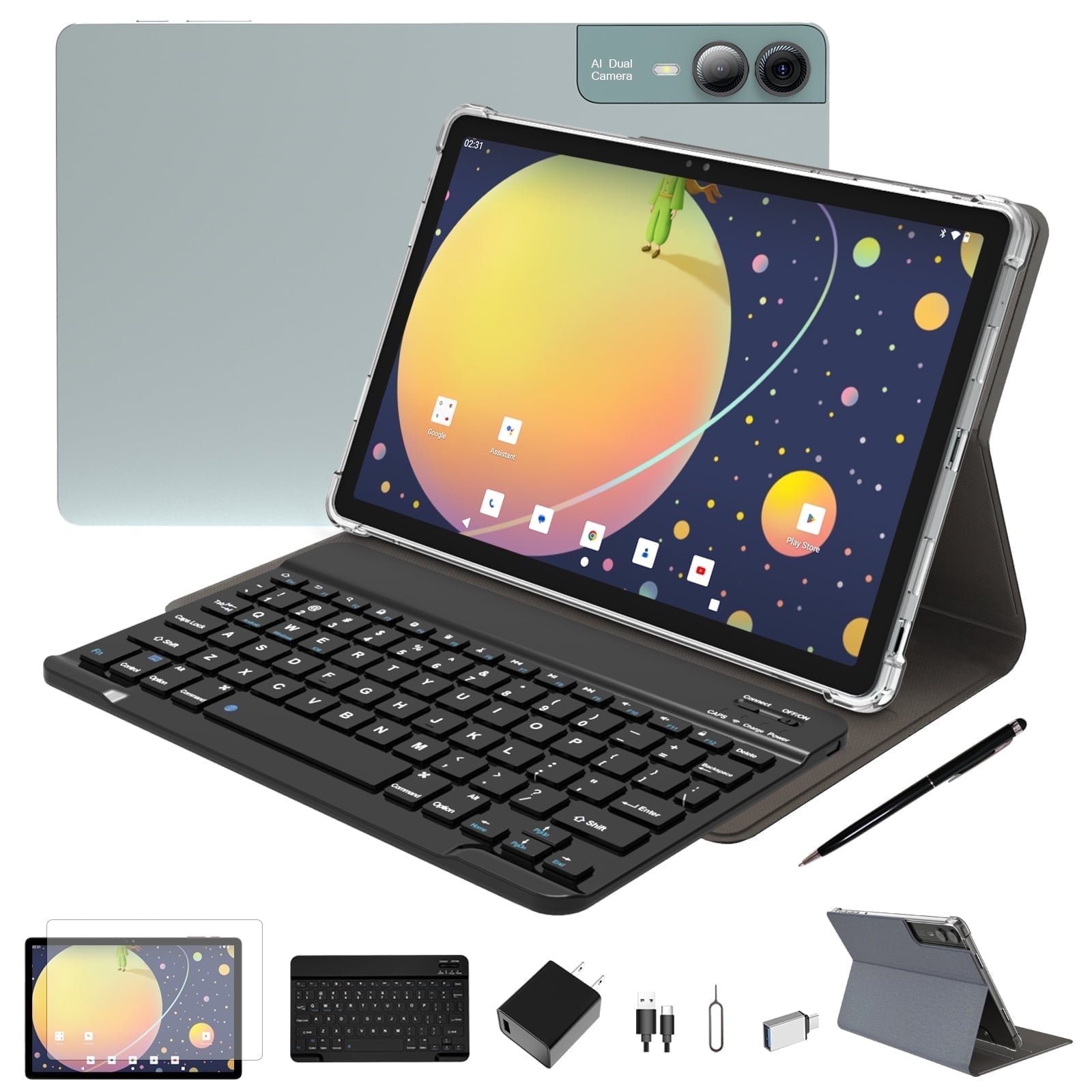 2025 Android 15 Tablet, 12GB 64GB 1TB Expand, 10inch Tablet C30 - View #8