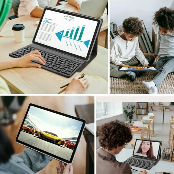 2025 Newest 11 inch Android 14 Tablet, 2K Display, Octa-Core , BT 5.0, GPS, 9000mAh, Quad Stereo Speakers