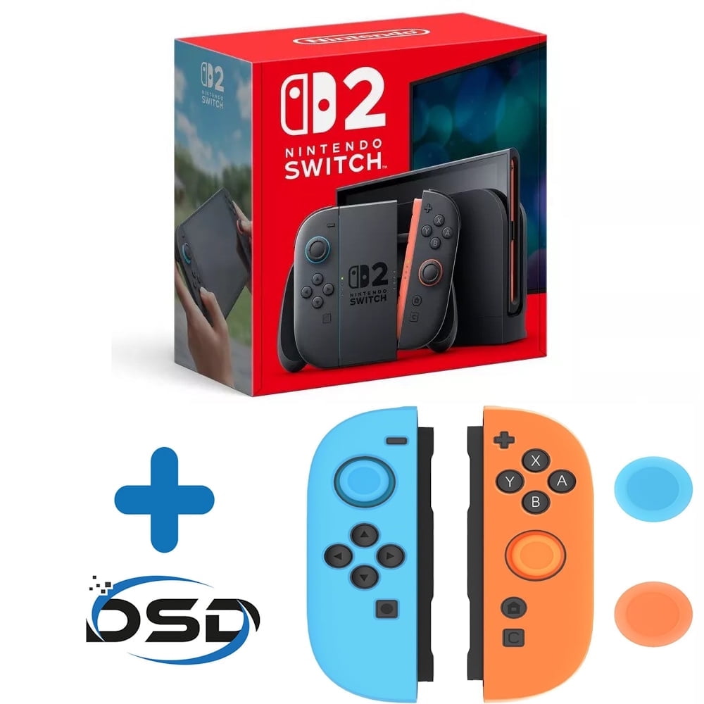 2025 Newest Nintendo Switch 2 with DSD Joy-Con Cover for Handheld Controllers