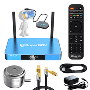 2025 SuperBox S6 MAX,4G+64G Powerful Smart Box,Time Shift, Parental Control Time,Easy Setup Guide,Phone Support,2T2R,Dual Band WiFi, Built-in Voice Control System