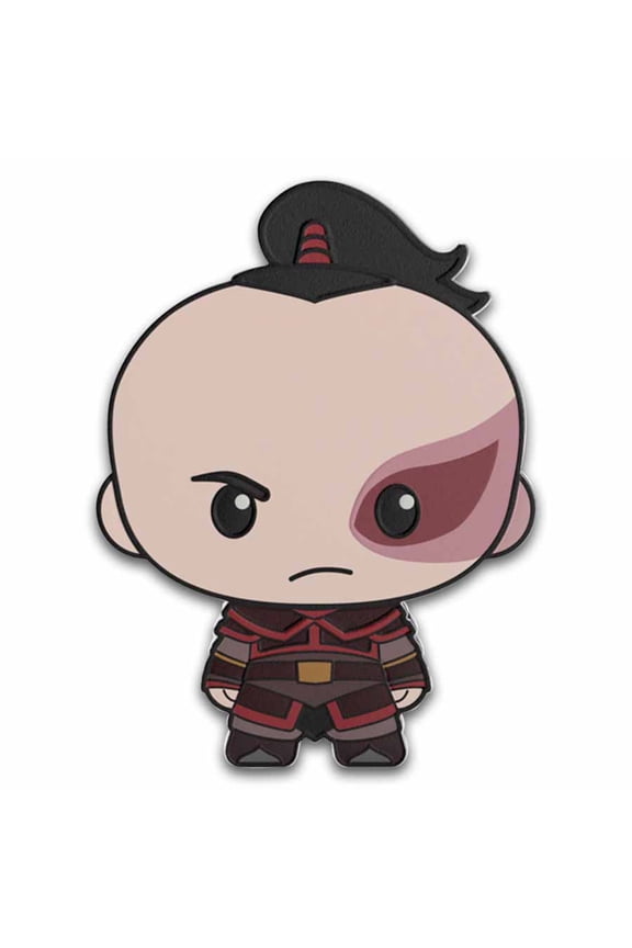 2025 Niue 1 oz Silver $2 Avatar The Last Airbender Chibi: Zuko