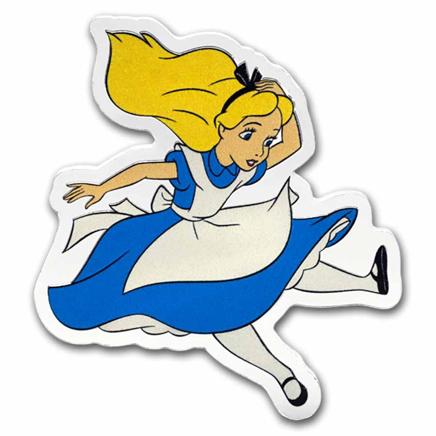 2025 Niue 2 oz Silver $3 Disney Alice in Wonderland: Alice - Walmart.com