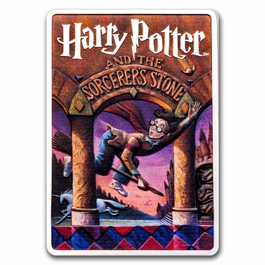 2025 Niue 2 oz Silver $3 Harry Potter Book: The Sorcerer's Stone