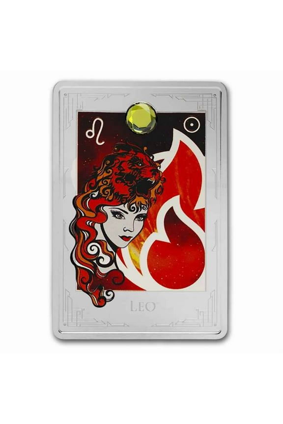 2025 Niue 2 oz Silver $3 Star Signs of the Zodiac: Leo