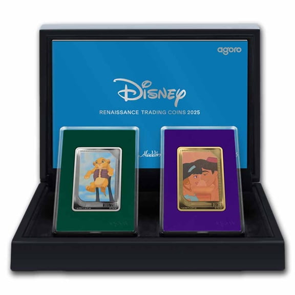 2025 Niue Disney Renaissance Trading Coins Mystery Set - Sealed