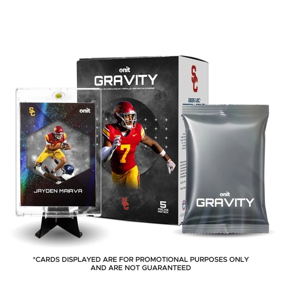 2025 ONIT USC Football Gravity Trading Cards Blaster Box