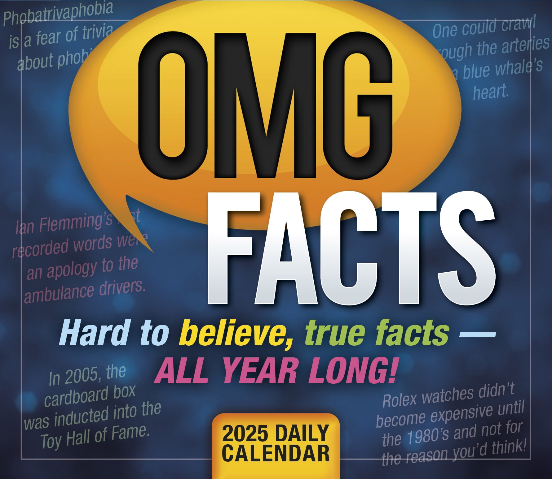 2025 OMG Facts Hard to Believe, true facts ? all year long! Boxed