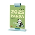 thumbnail image 1 of 2025 Office Calendar Desktop Calendar Cartoon Panda Calendar Standing Calendar Desk Calendar Stand Up Year Calendar, 1 of 15
