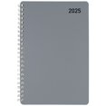 thumbnail image 1 of 2025 Office Depot Weekly/Monthly Appointment Book, 5" x 8", Silver, January To December, OD710330, 1 of 6