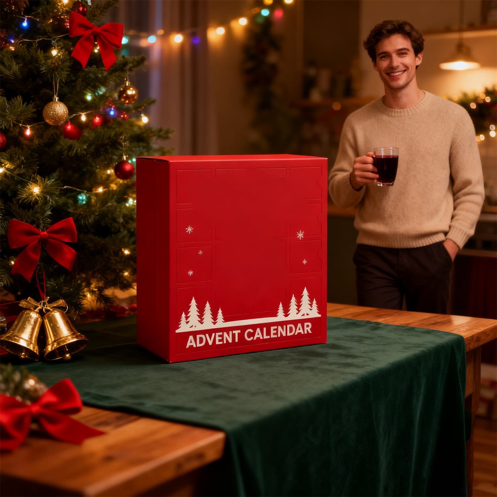 2025 Ohio State Football Advent Calendar, 24 Collectible Ornaments with