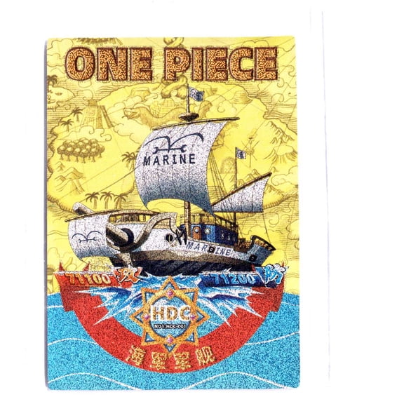2025 One Piece Marine Ship Reverse Holo Holofoil Trading Card