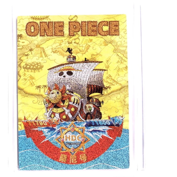 2025 One Piece Thousand Sunny SHIP Reverse Holofoil English Trading Card