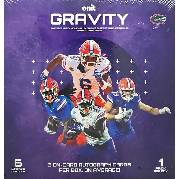 2025 Onit Gravity College Football Breaker Box (Florida Gators)