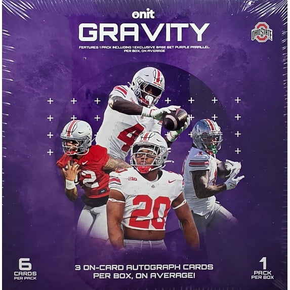 2025 Onit Gravity College Football Breaker Box (Ohio State Buckeyes)