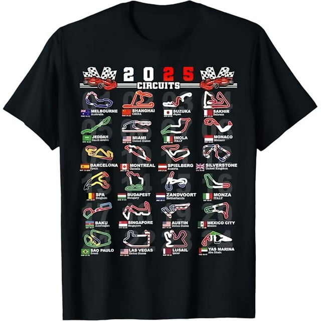 2025 Open Wheel . Formula Racing S. World Circuits Race Tracks . Unisex