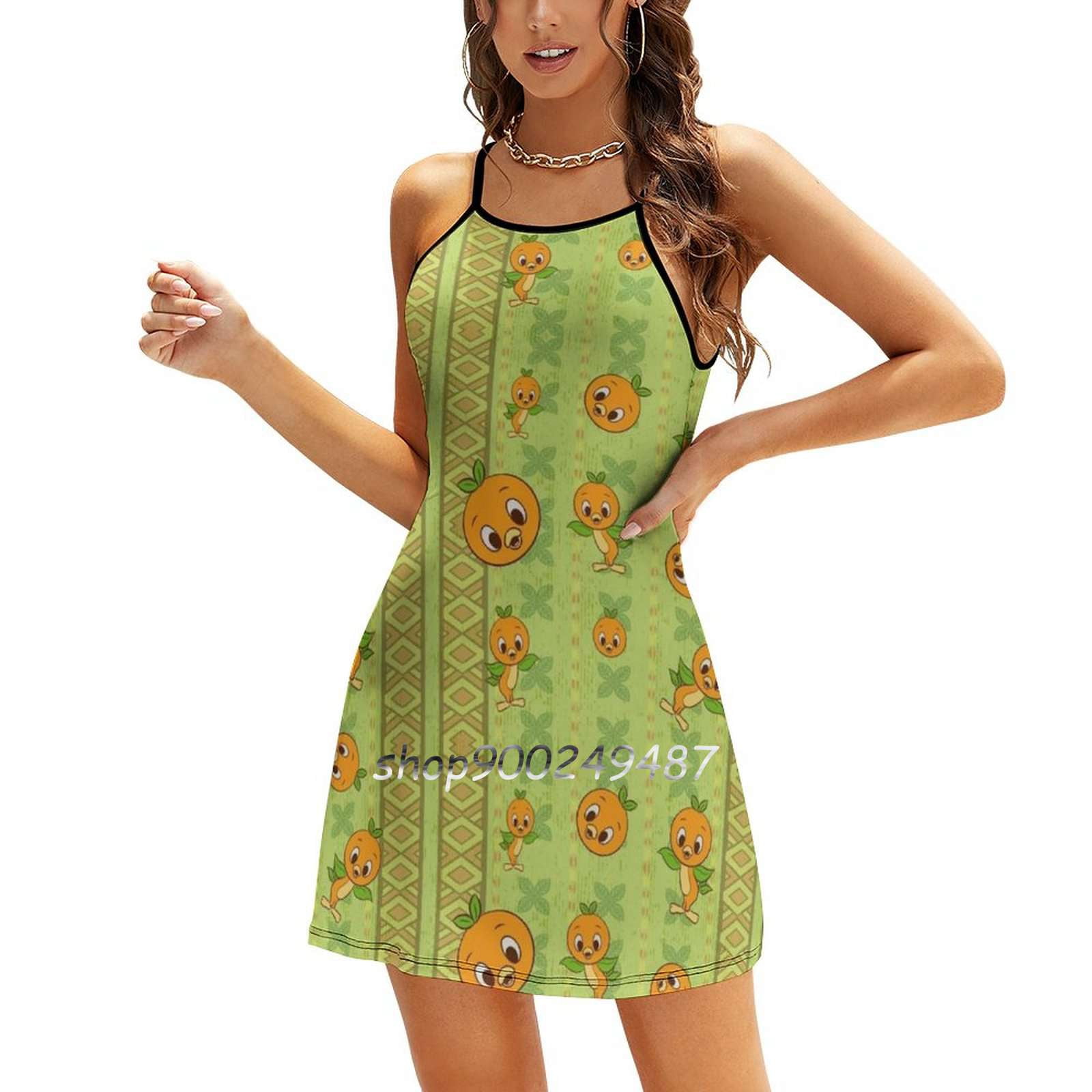 orange bird dress Orange Bird Dress