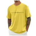 thumbnail image 1 of 2025 Oversized T Shirt Men's V Neck T-Shirts Mens Summer T Shirt Crew Vintage 1972 T-Shirts for Men Neck Short Sleeve T Shirt with City Print Basic Shirts Men Loose Casual Shirts Sports, 1 of 4