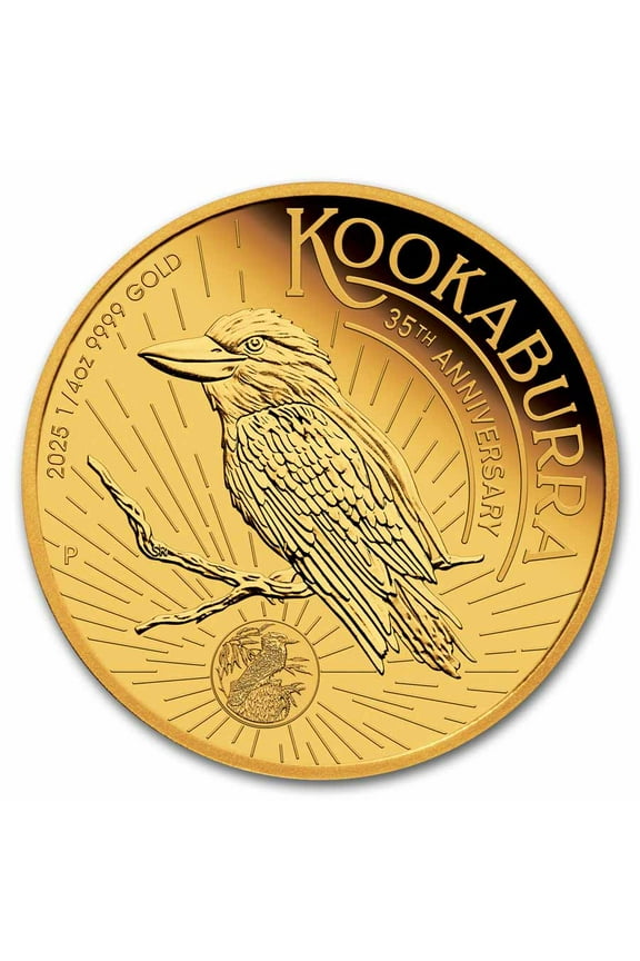 2025-P Australia 1/4 oz Gold Kookaburra Proof
