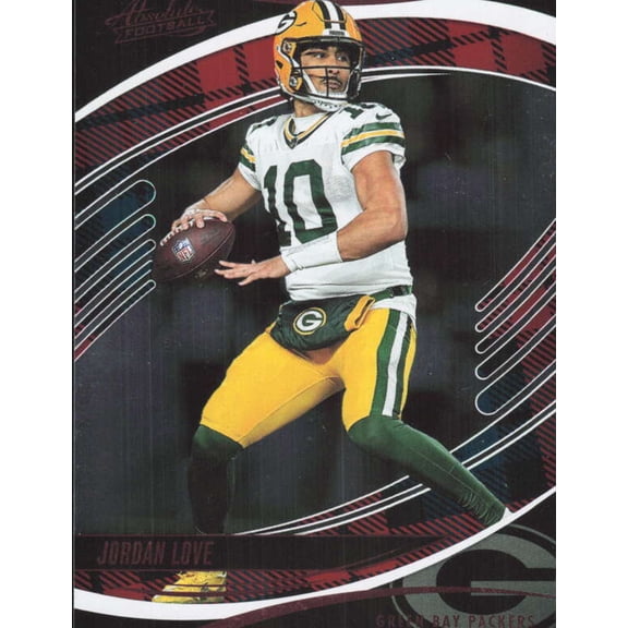 2025 PANINI ABSOLUTE RED #75 JORDAN LOVE GREEN BAY PACKERS