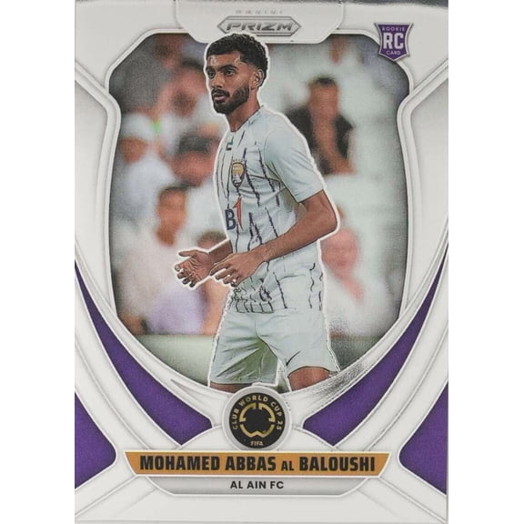 2025 PANINI CLUB WORLD CUP #12 MOHAMED ABBAS AL BALOUSHI AL AIN FC