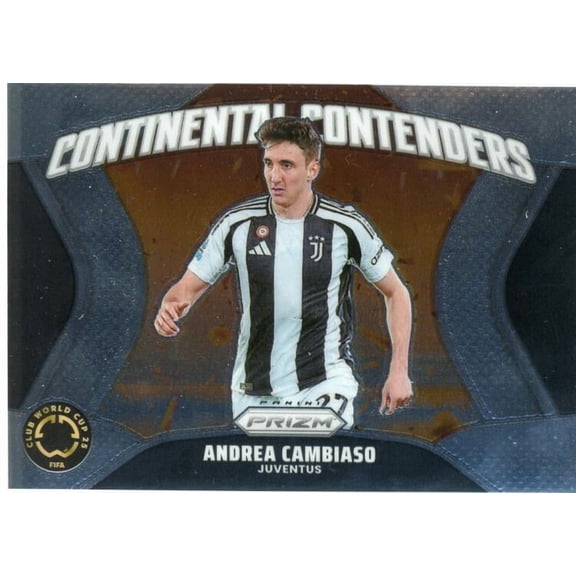 2025 PANINI PRIZM FIFA CLUB WORLD CUP CONTINENTAL CONTENDERS #19 ANDREA CAMBIASO JUVENTUS