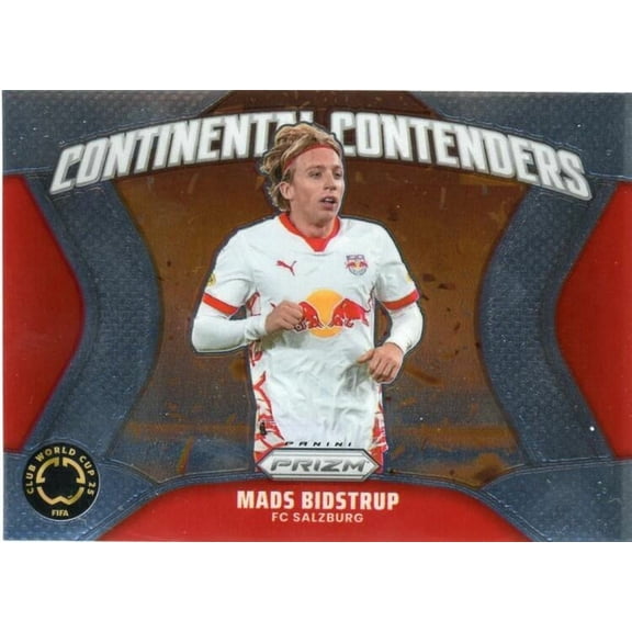 2025 PANINI PRIZM FIFA CLUB WORLD CUP CONTINENTAL CONTENDERS #25 MADS BIDSTRUP FC SALZBURG