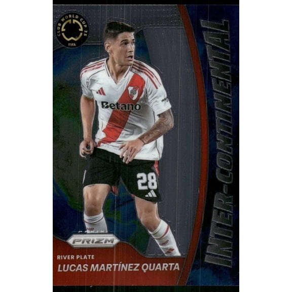 2025 PANINI PRIZM FIFA CLUB WORLD CUP INTER-CONTINENTAL #27 LUCAS MARTINEZ QUARTA RIVER PLATE