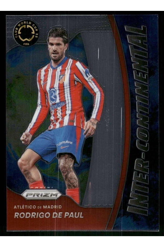 2025 PANINI PRIZM FIFA CLUB WORLD CUP INTER-CONTINENTAL #4 RODRIGO DE PAUL ATLETICO DE MADRID