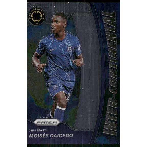 2025 PANINI PRIZM FIFA CLUB WORLD CUP INTER-CONTINENTAL #9 MOISES CAICEDO CHELSEA FC