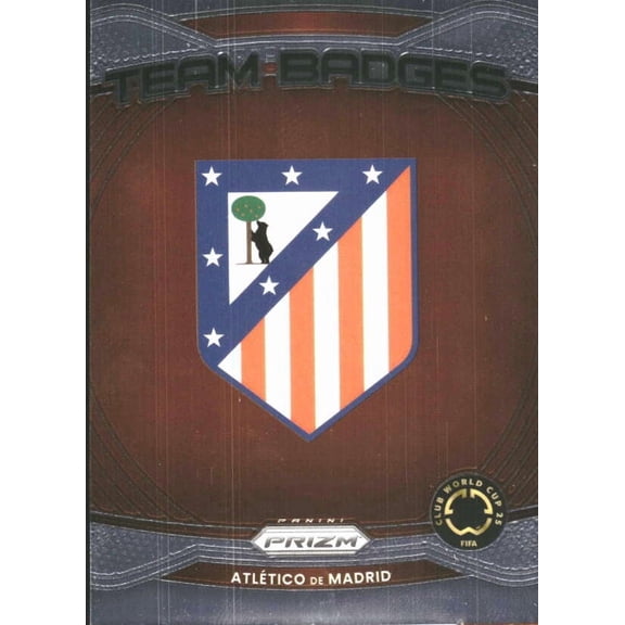 2025 PANINI PRIZM FIFA CLUB WORLD CUP TEAM BADGES #1 ATLETICO DE MADRID ATLETICO DE MADRID