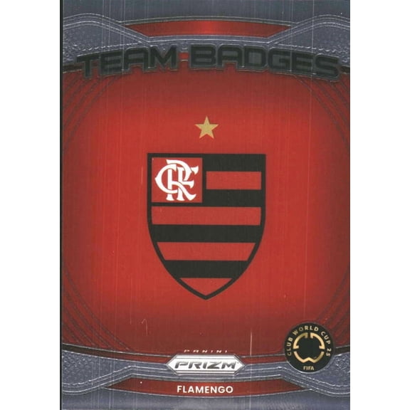 2025 PANINI PRIZM FIFA CLUB WORLD CUP TEAM BADGES #10 FLAMENGO FLAMENGO