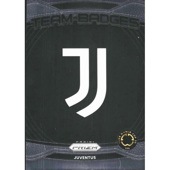 2025 PANINI PRIZM FIFA CLUB WORLD CUP TEAM BADGES #12 JUVENTUS JUVENTUS