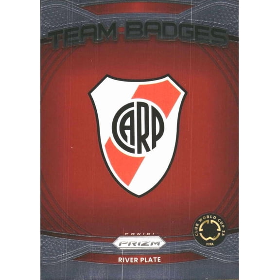 2025 PANINI PRIZM FIFA CLUB WORLD CUP TEAM BADGES #18 RIVER PLATE RIVER PLATE