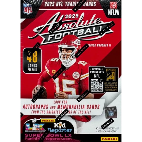 2025 Panini Absolute Football Hobby Blaster Box