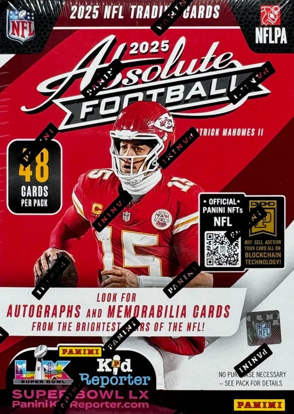 Panini 2025 Absolute Football 6-Pack Hobby Blaster Box