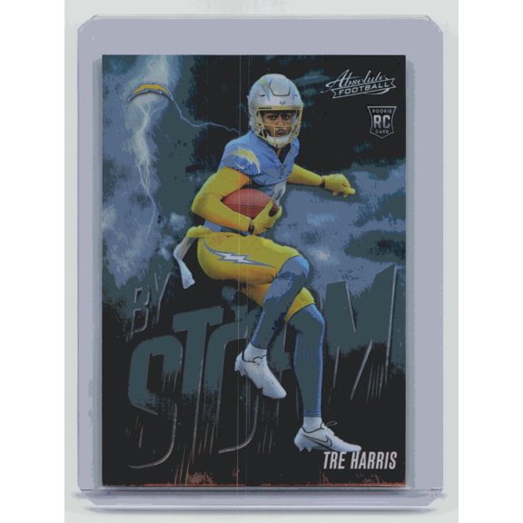 2025 Panini Absolute Football By Storm Tre Harris #18 RC