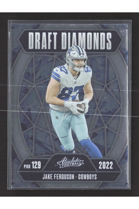 2025 Panini Absolute Football Draft Diamonds Jake Ferguson #DD-JFN