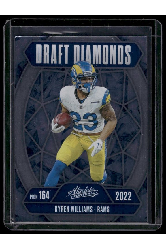 2025 Panini Absolute Football Draft Diamonds Kyren Williams #DD-KWS