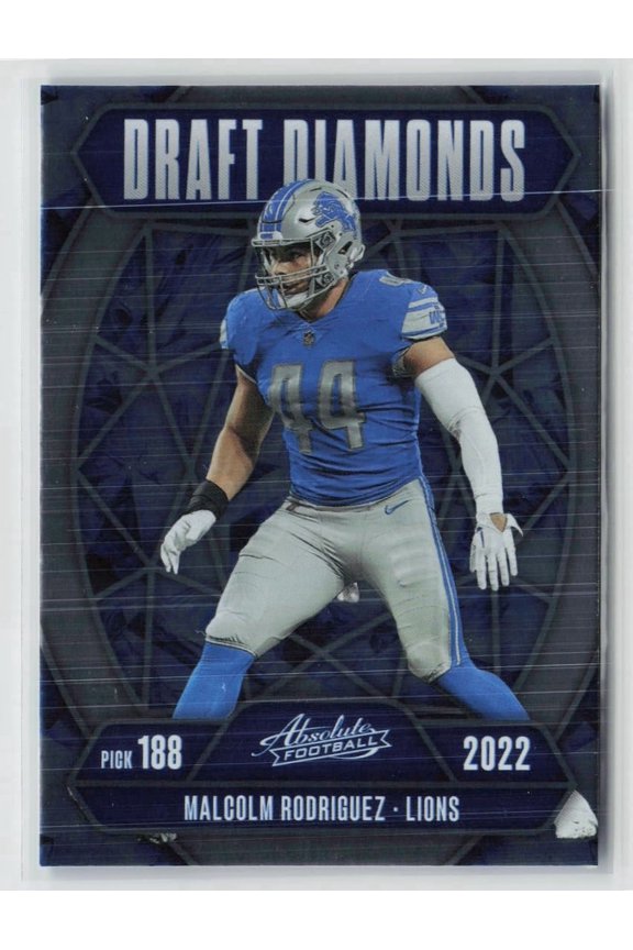 2025 Panini Absolute Football Draft Diamonds Malcolm Rodriguez #DD-MRZ