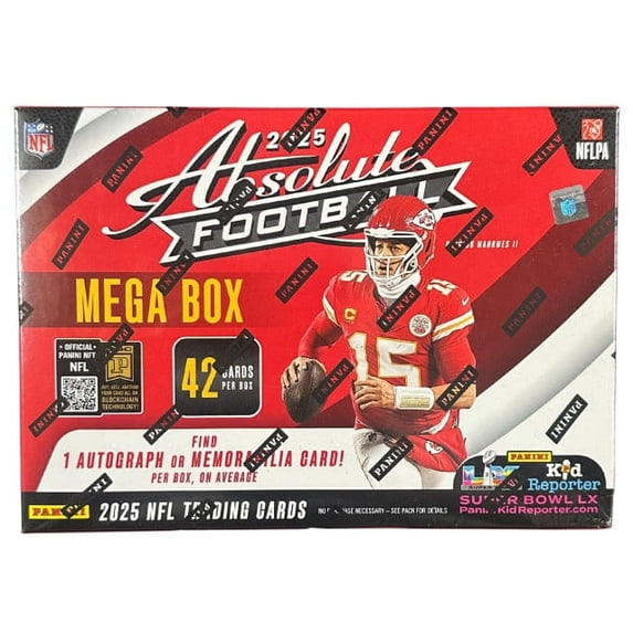 Panini 2025 Absolute Football Hobby Mega Box