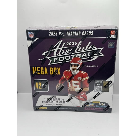 2025 Panini Absolute Football Mega Box - Factory Sealed - Find Black or Kaboom!