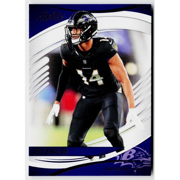 2025 Panini Absolute Kyle Hamilton #28 Retail Trading Card Baltimore Ravens NFL Football